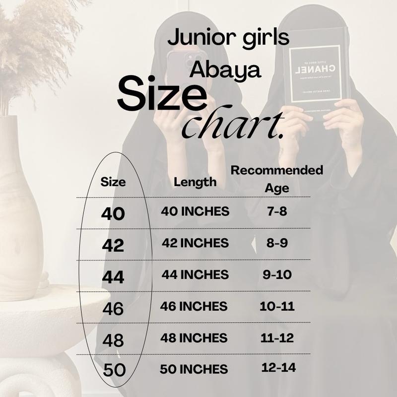Junior Girls Abaya 7