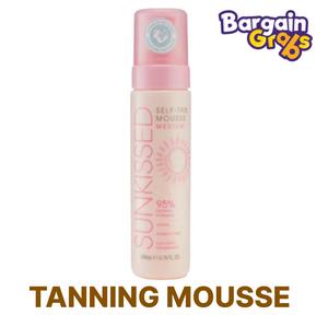 Sunkissed Self Tan Mousse Medium 200ml – Achieve a Natural, Radiant Glow Skincare