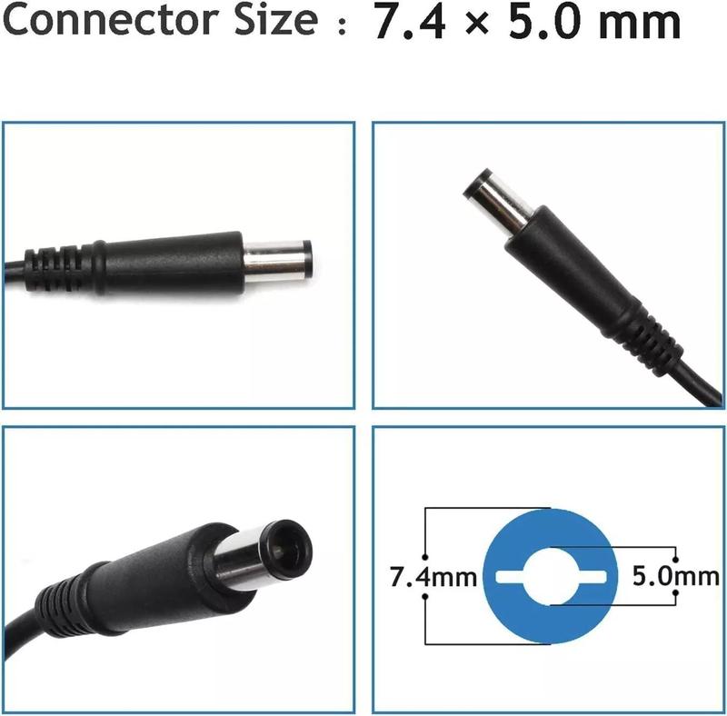 For HP Laptop/PC Charger AC Adapter Power Supply + Cable Cord 45W 65W 90W 4