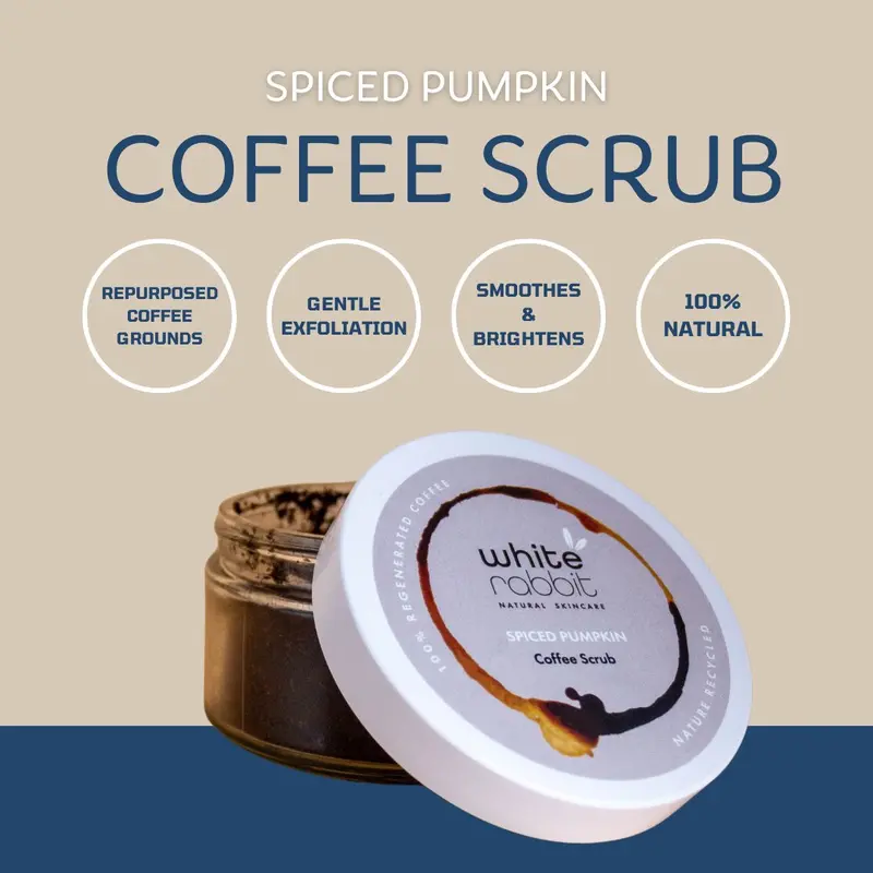 Spiced Pumpkin Face & Body Coffee Scrub 2