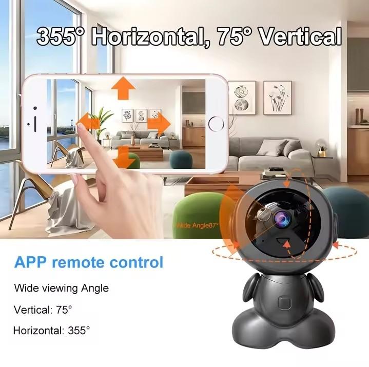 Product Introduction of WiFi IP Camera Wireless Indoor Robot with Two-Way Audio and Motion Detection for Baby Monitor and Robot Monitoring Security 14