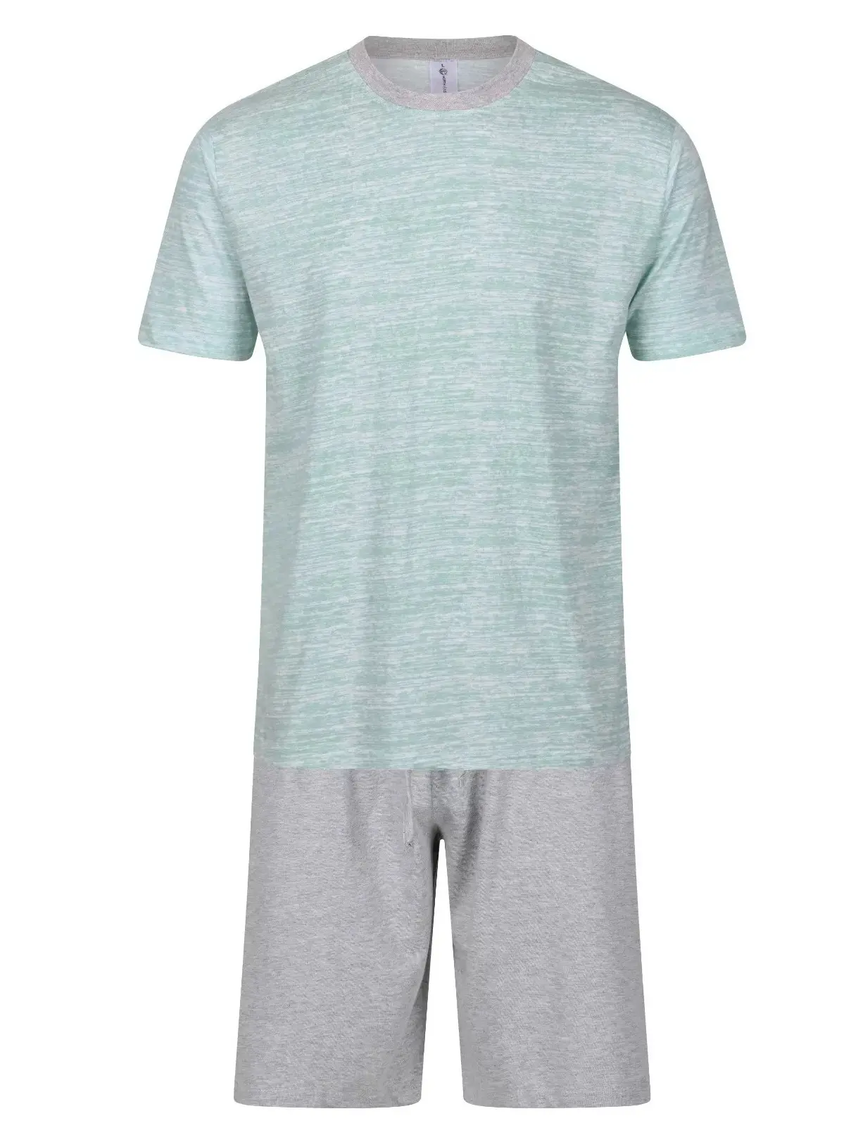 Mens Short Pyjamas PJ Set Sleep Lounge Nightwear Grindle Colours M-XXL Brand New