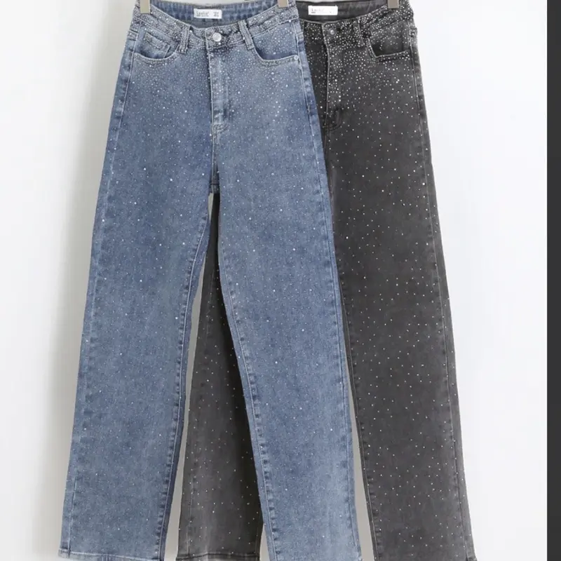 DEENAH - crystal embellished jeans