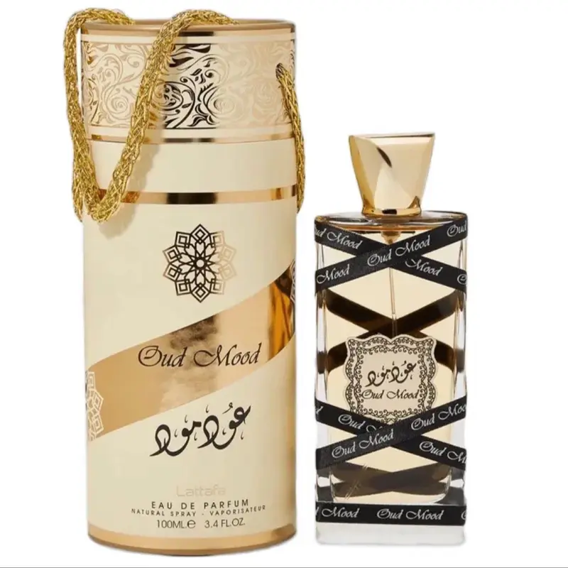 Lattafa oud mood GOLD womens luxury perfume 100ml 0