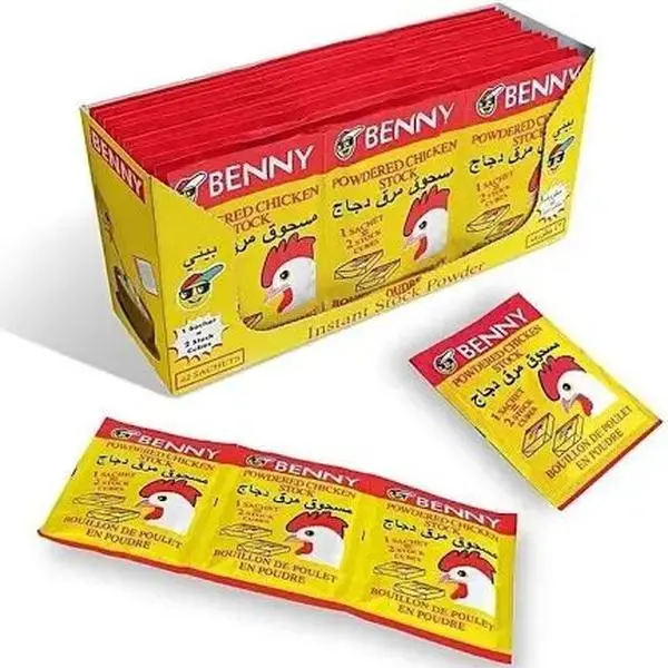 BENNY POWDERED CHICKEN FLAVOURED STOCK (1 Piece/ pax ) 17g Herbs, Spices & Seasonings