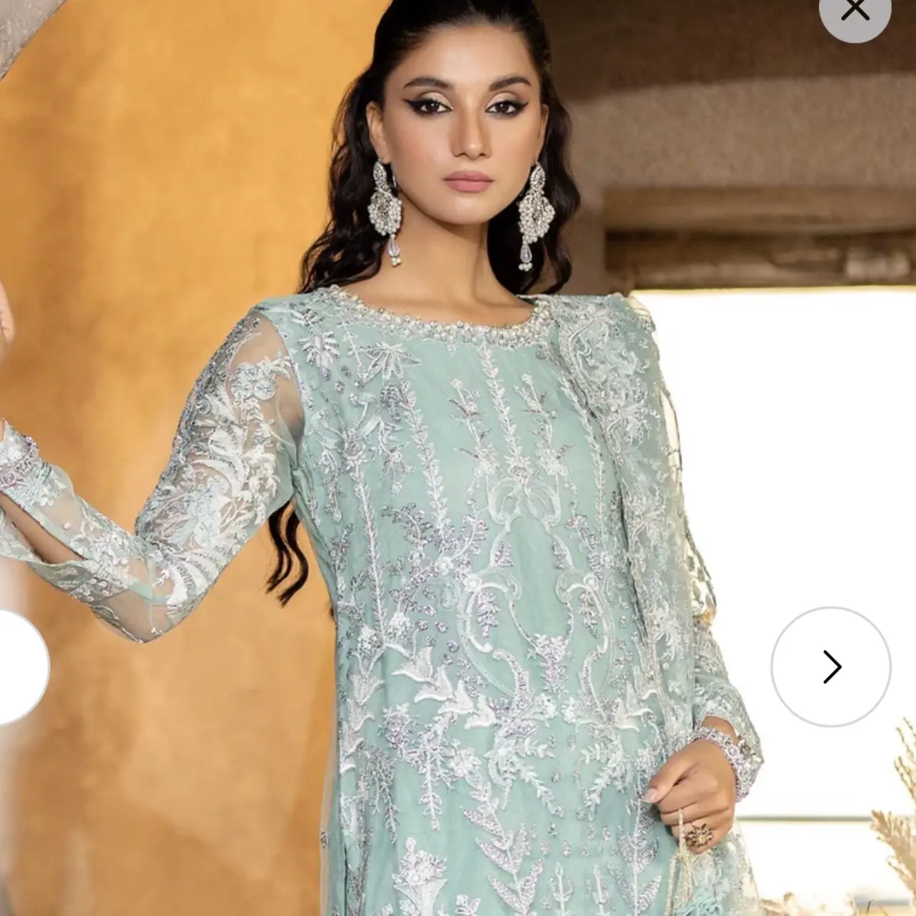 Stitched Ferozi Dress| Stitched by Rang | Inspired | Luxury Festive