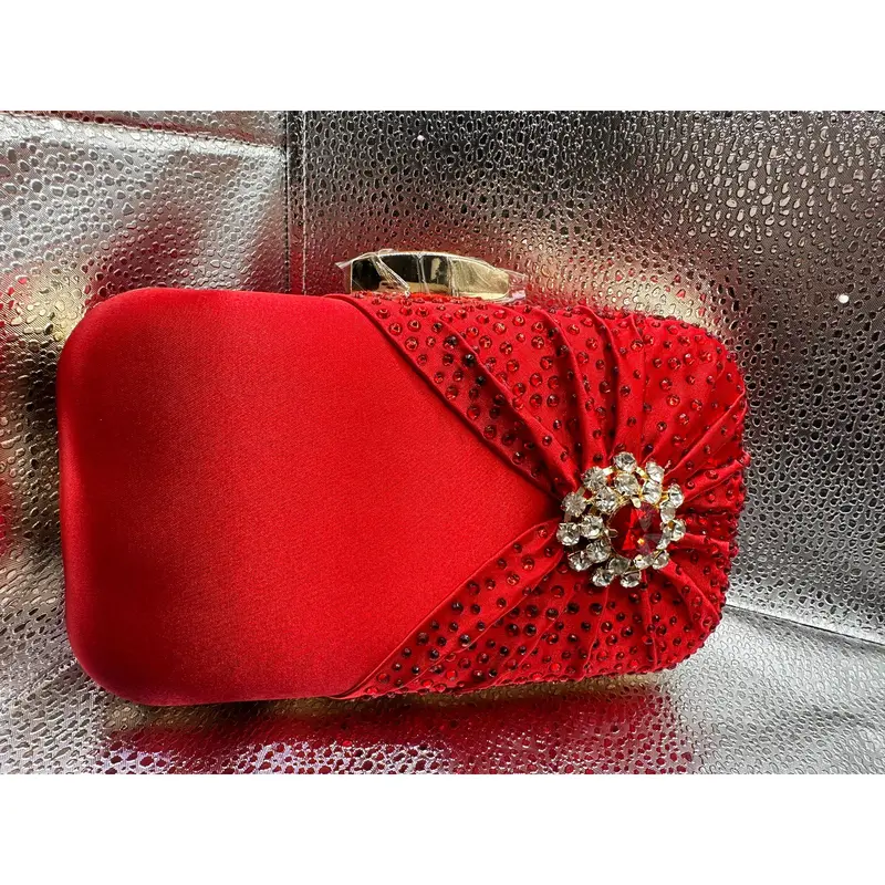 Crimson Couture Clutch for Women - Elegant and Luxurious Handbag 2