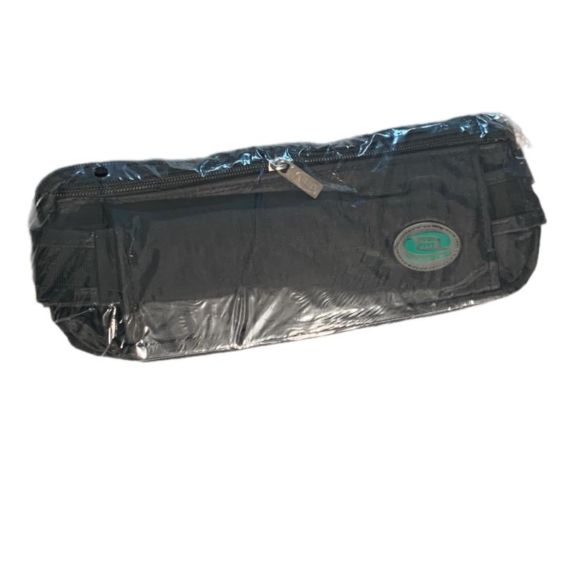 Ihram Belt Anti Theft Money Bag Secure Water Resistant Hajj Umrah Black and Cream 2