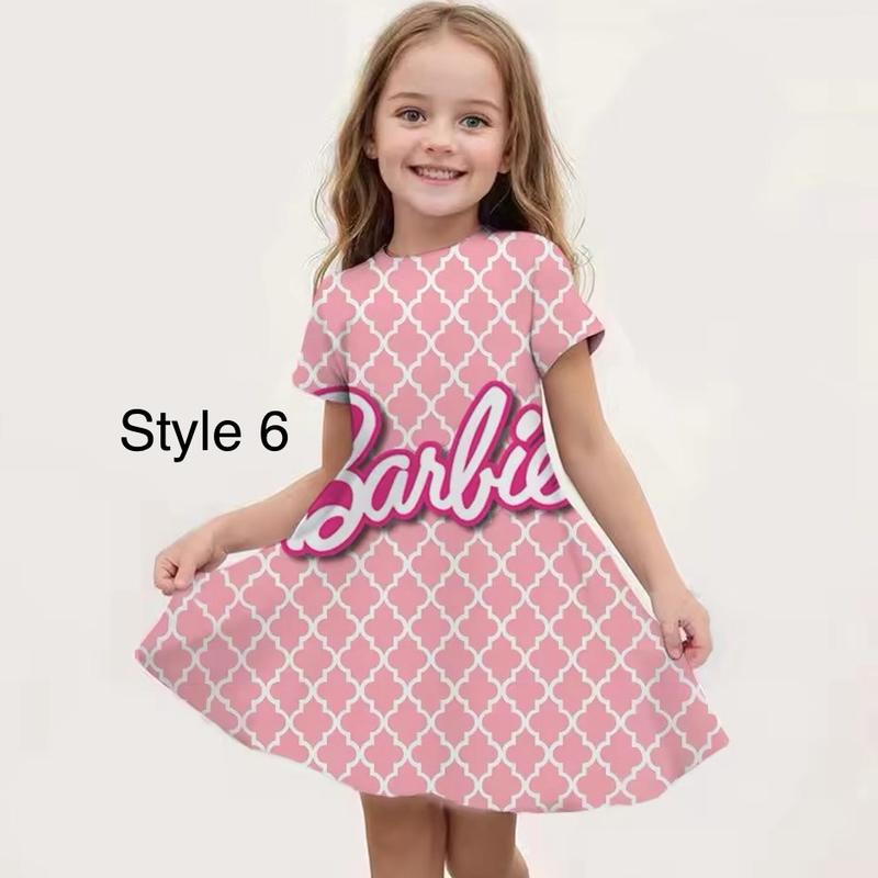 Girls Barbie Summer Dresses 5