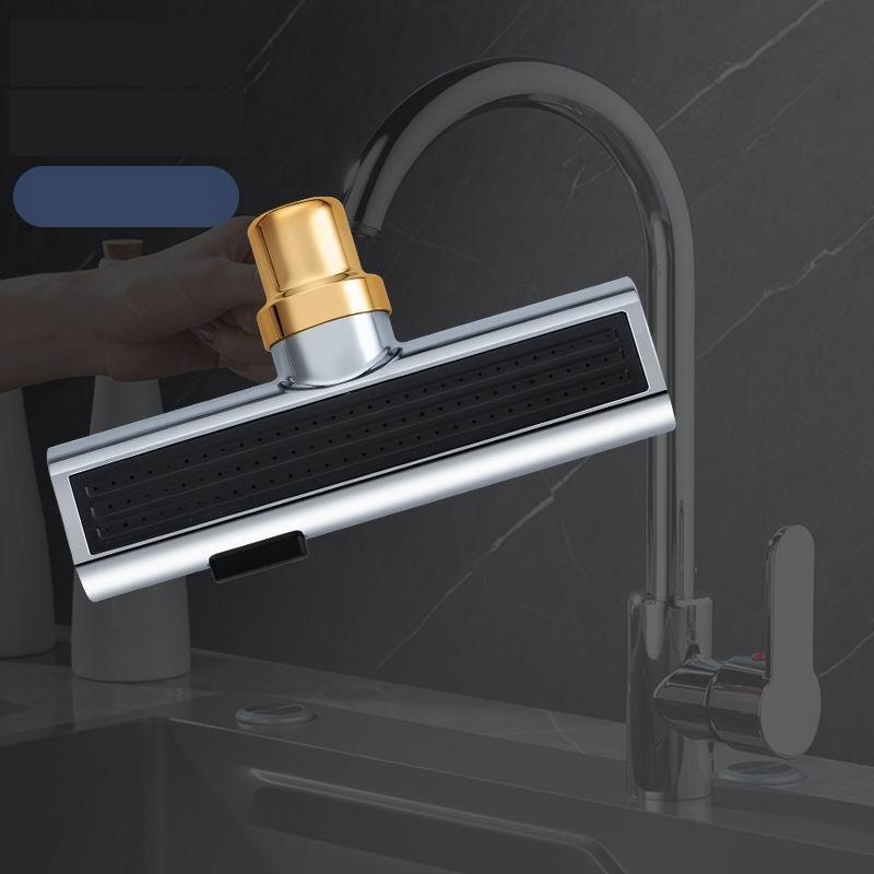 360° Swivel Tap Aerator 4 In 1 Kitchen Faucet Sink Tap Bathroom Spray Head Attachment Attachment Waterfall 15-22mm Water Saving Splash Proof 5