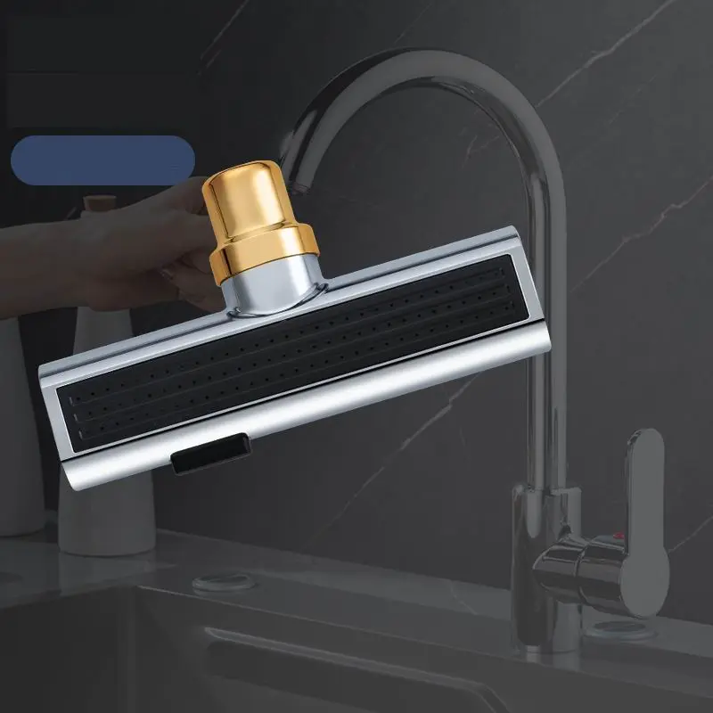 360° Swivel Tap Aerator 4 In 1 Kitchen Faucet Sink Tap Bathroom Spray Head Attachment Attachment Waterfall 15-22mm Water Saving Splash Proof 5