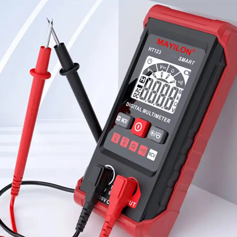 Professional Digital Multimeter Voltmeter Ohmmeter Ammeter Multi Tester Meter UK 5