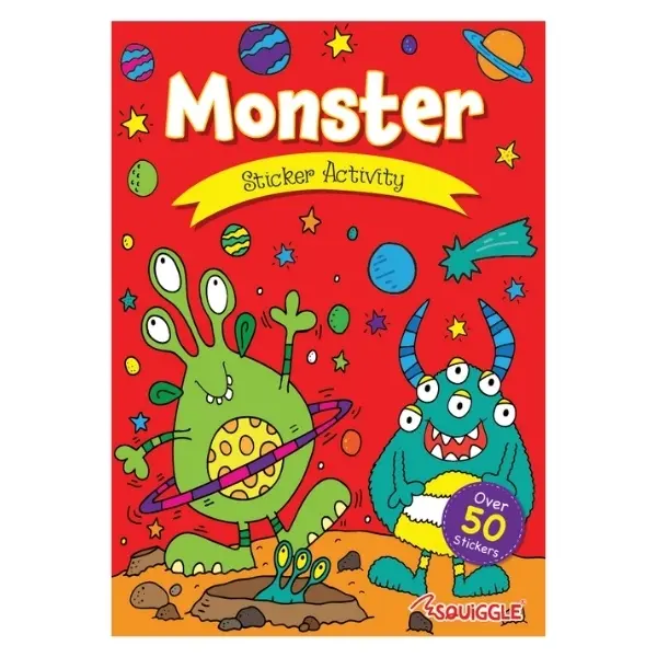 Youngland My Fun Sticker Activity Books – Pack of 4 – Pirates, Monsters , Unicorn & Princess 1
