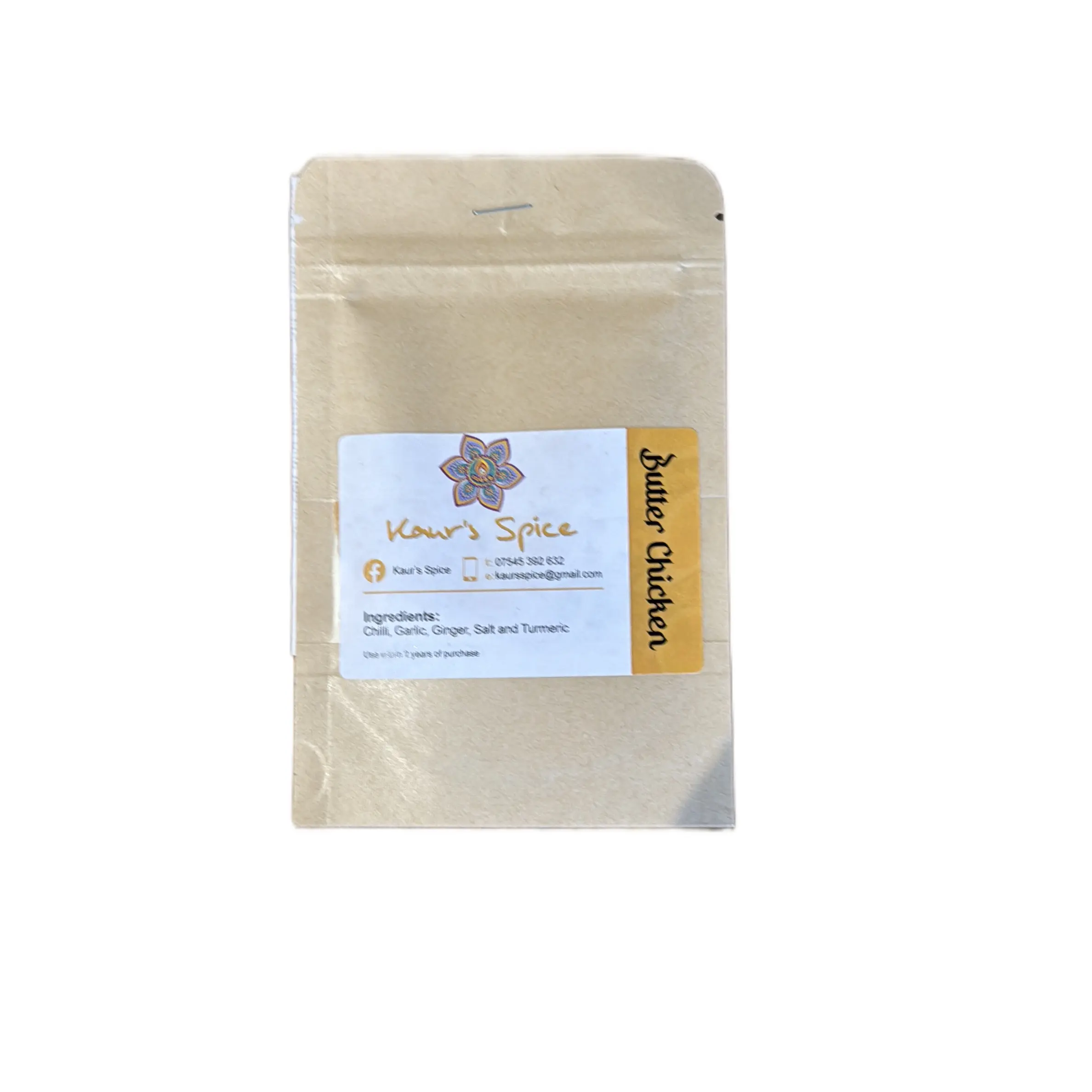 Butter Chicken Spice Blend with Recipe - Authentic Flavor