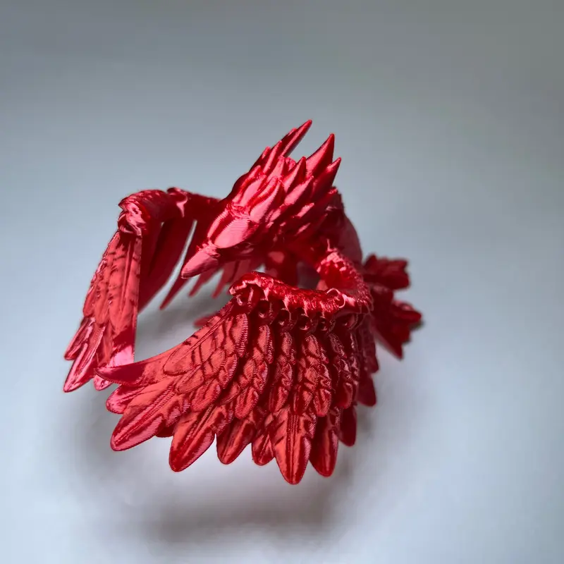 Stunning 3D printed phoenix bird Figurine - available in full size only 2
