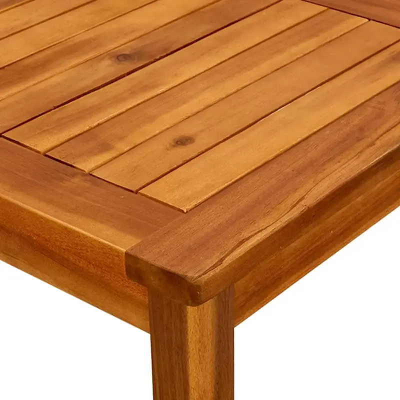 Garden Coffee Table 45x45x36 cm Solid Acacia Wood 5