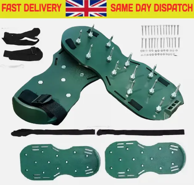 Shoes Pair Lawn Aerating Spike Grass Aerator Sandal Adjustable Straps Gardening Summer Footwear Boy Comfort