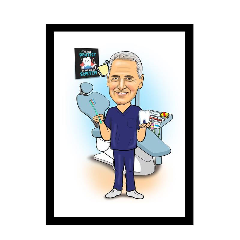 Dentist Caricature 3