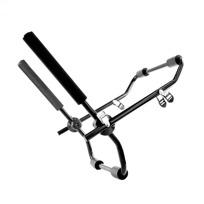 Rear Mounted Twin Cycle Carrier Foldable for Easy Storage Universal Fit Hatchback Estate Saloon 4x4 Rack Holds 2 Bikes 0