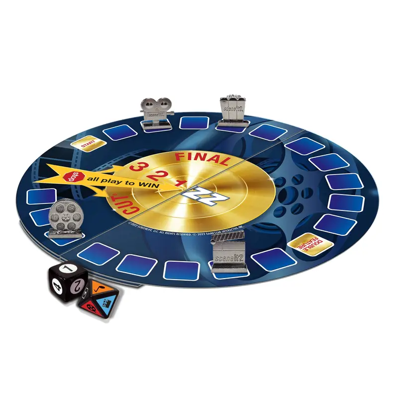 Movie Scene It? | Now with streaming Movie Clips | Family Game Night | Movie Trivia | Ages 13+ | Trivia Games | Family Game Night | for 2+ players | Movie Magic 5