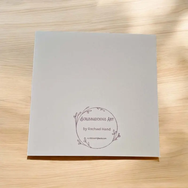 Mindful Art Greetings Card - Doodle Artwork 4