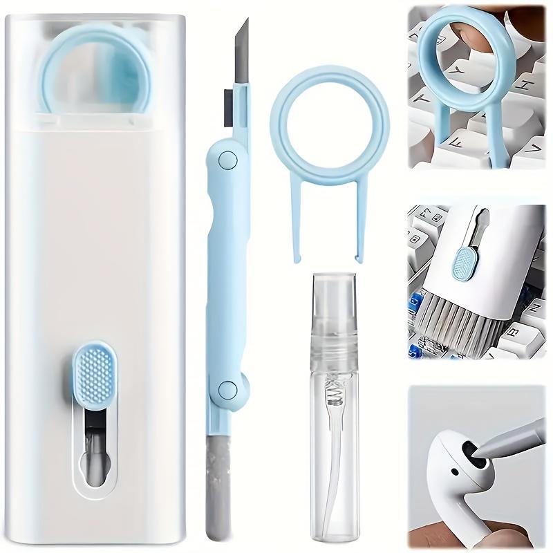 1-2 DAYS SHIPPING - 7-in-1 Cleaning Kit For Keyboard, Earphone, Screen, Small Cleaning Brush, Household Cleaning Tools For Earphone Phone Keycaps Cleaning, Crevice Brush, Cleaning Supplies, Cleaning Tool,Cleaner Silicone Set Box , Fleece, Sponge, Slide 3