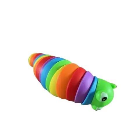 Colourful 3D Slug Snail Toy - Articulate Flexible 3D Slug Fidget Toy 4