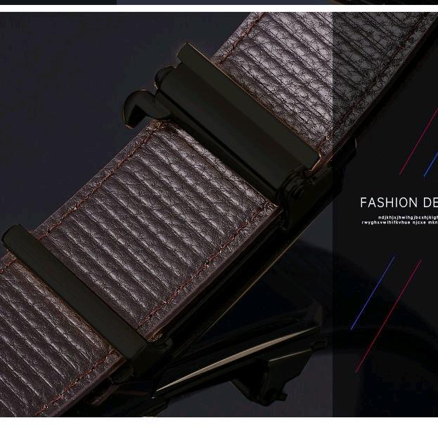 Luxury Men's Genuine Leather Belt for Fashionable Style 4