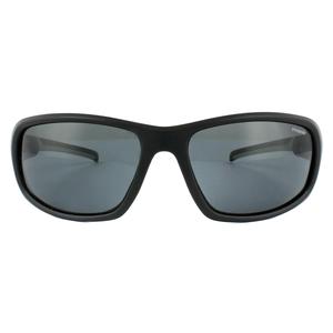 Polaroid Sport Sunglasses P7406 08A Y2 Black & Grey Grey Polarized for Male - Mens Sunglasses - Menswear