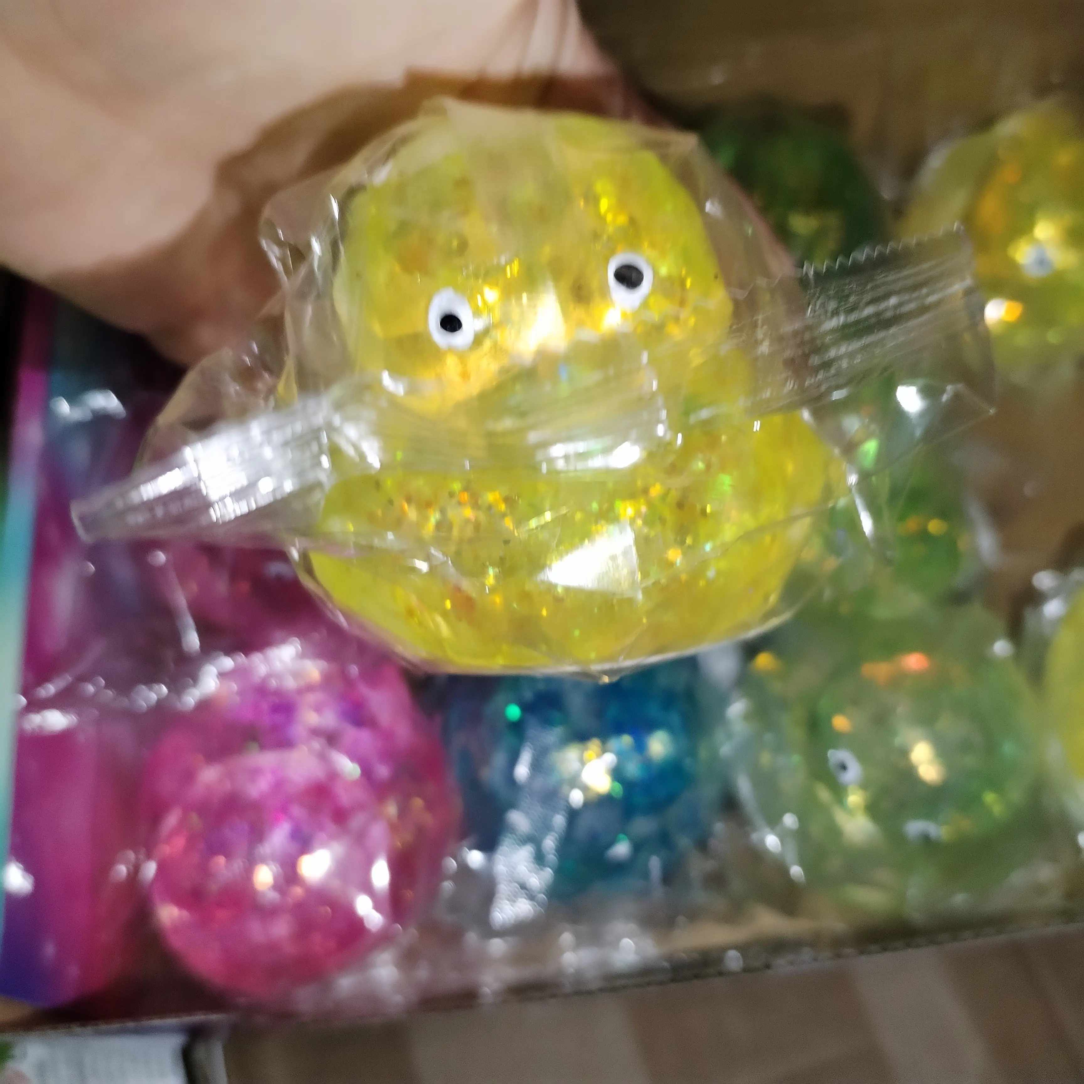 Sugar duck glitter sugar ball squishy slow rising