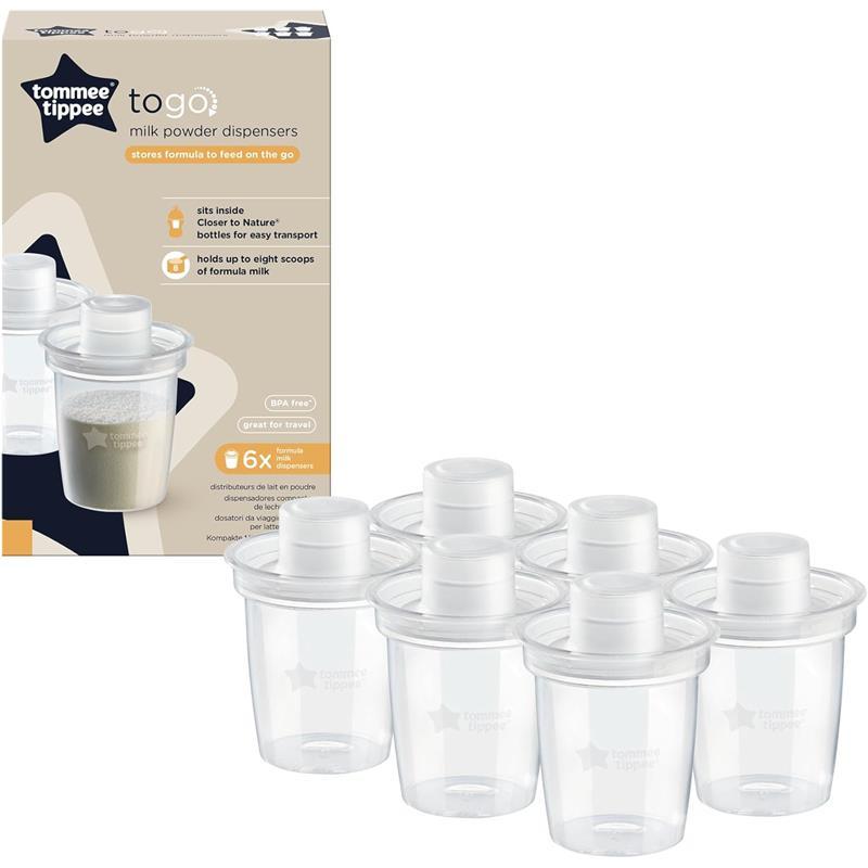 Milk    Powder    Dispensers    ..............,  [ 6   Pack  ] 2