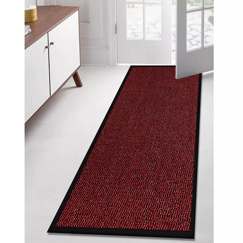 Heavy Duty Rubber Barrier Mat Non Slip Hall Hallway Kitchen Runner Rug Door   safety  mat entryway  mat 5
