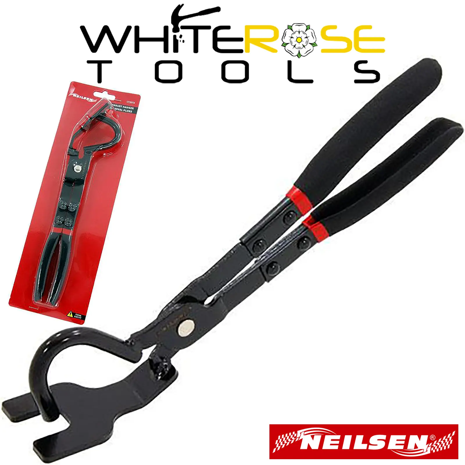 Neilsen Exhaust Hanger Removal Pliers Rubber Grommet Mount Garage Mechanic