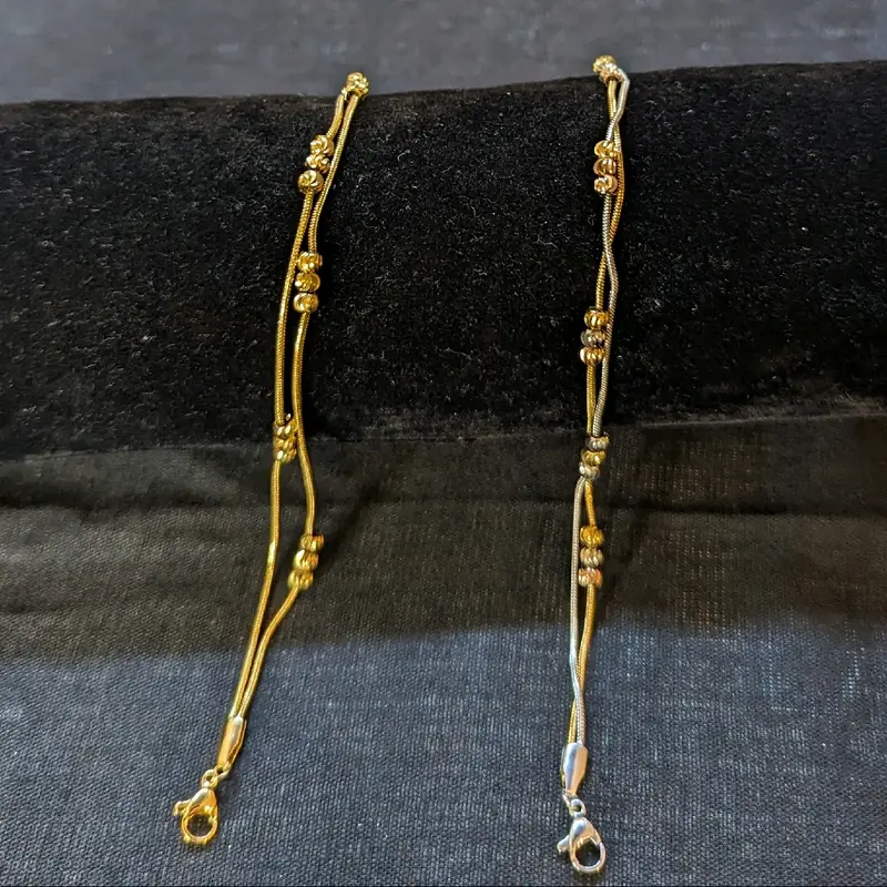 Rania - Bracelet stainless steel gold colour Onesize - gold colour Stainless steel bracelet, very good quality. The colour will not change. Perfect for any occasion 2