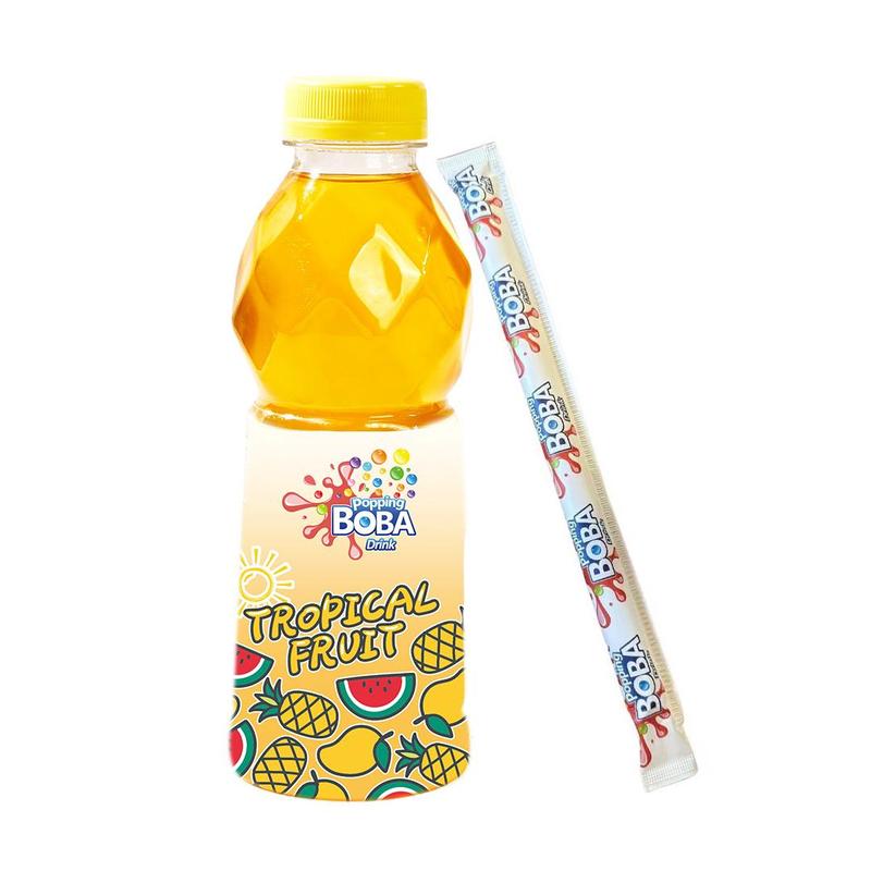 Boba Popping Drink Tropical Fruit 500ml 0