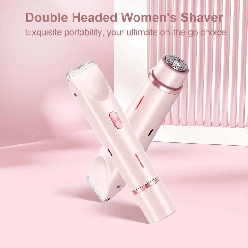 Product Introduction of Electric Bikini Trimmer for Women | 2-in-1 Body & Facial Hair Removal | Rechargeable, Waterproof & Travel-Friendly 2