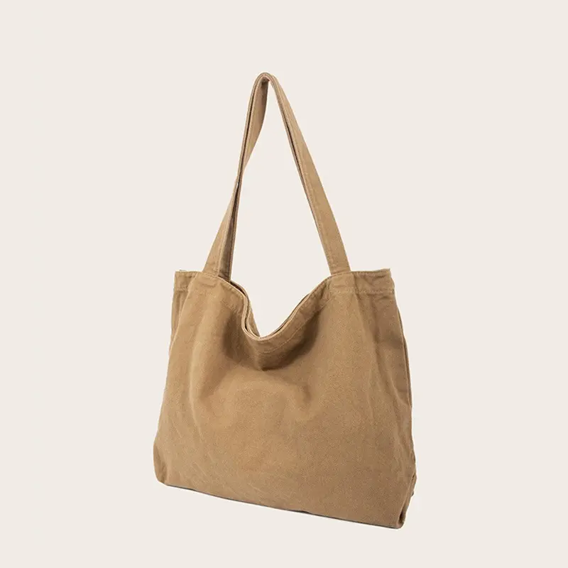 Large Capacity Solid Color Bag, Shopping Bag, Tote Bag, Shoulder Bag 7