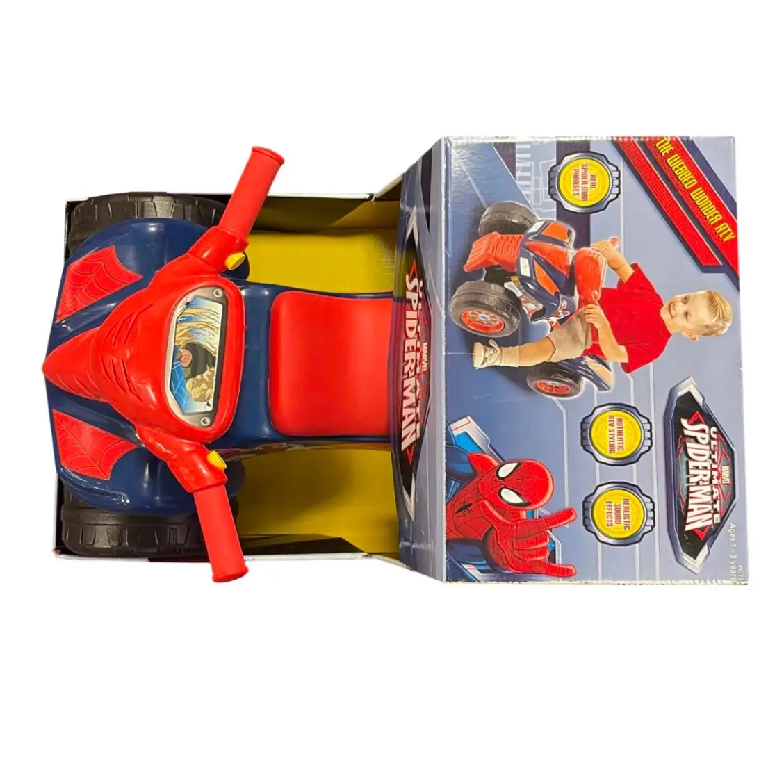 Spider Ride On Bike Quad Bike - Classic & Novelty To