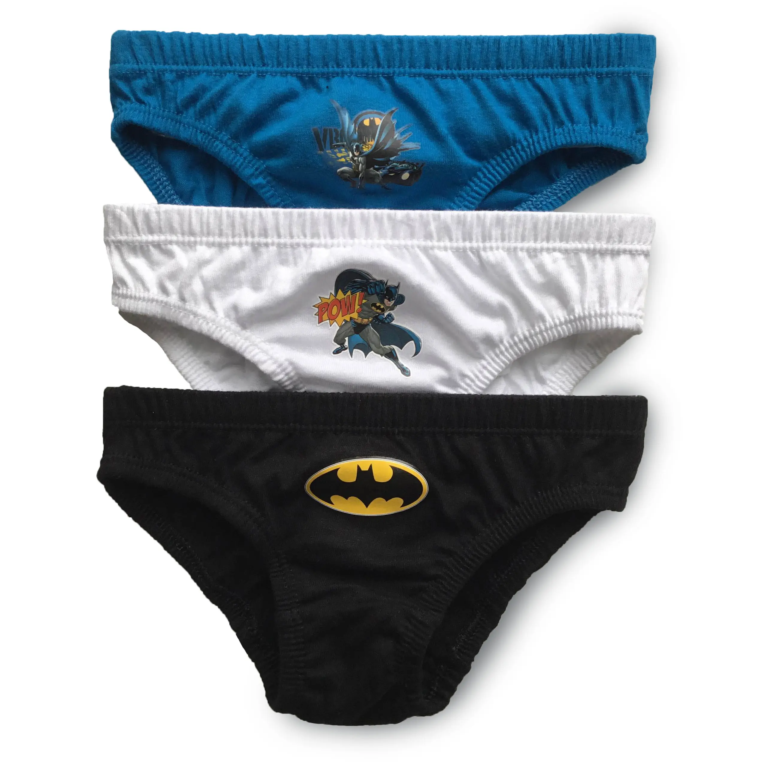 Batman Briefs Pants Underwear Cotton - Pack of 3 - 4-5 Years
