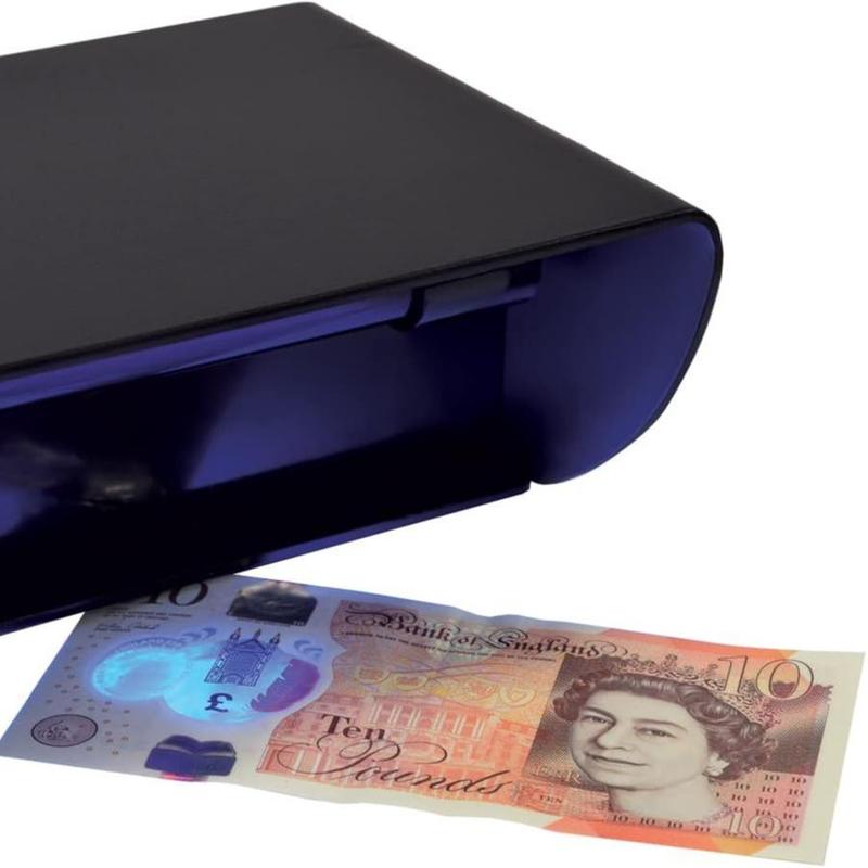 Money, Currency & Stamp Detector with Cable & Plug - Reliable Counterfeit Detection Note Checker - Counter Top 5