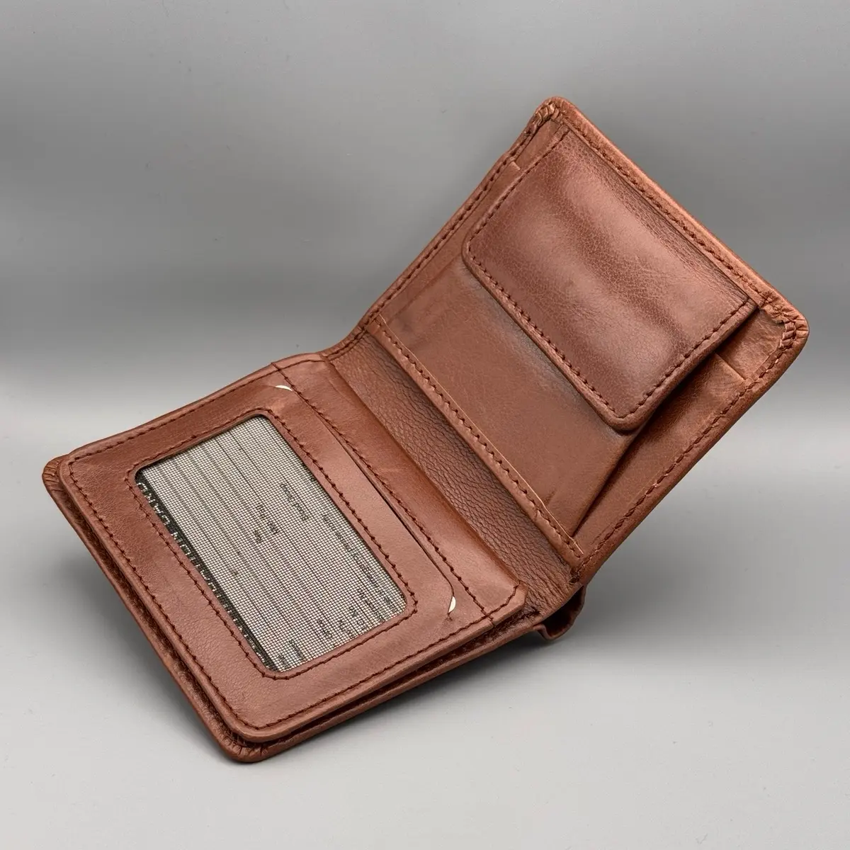 RYNALS Bifold Wallet with Coin Pocket - Premium Leather Handmade Wallet