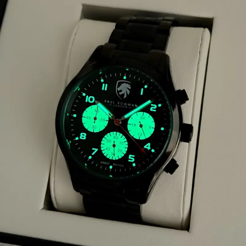 Tactical Watch Chronograph Hybrid Military-Grade Royal Navy-Jolly Roger - Paul Bowman London 5