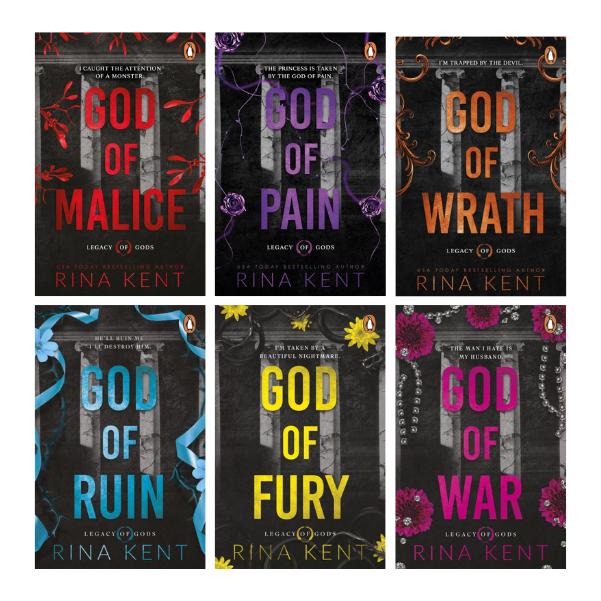 Legacy Of Gods Series by Rina Kent - 6 Book Bundle - Paperbacks 0