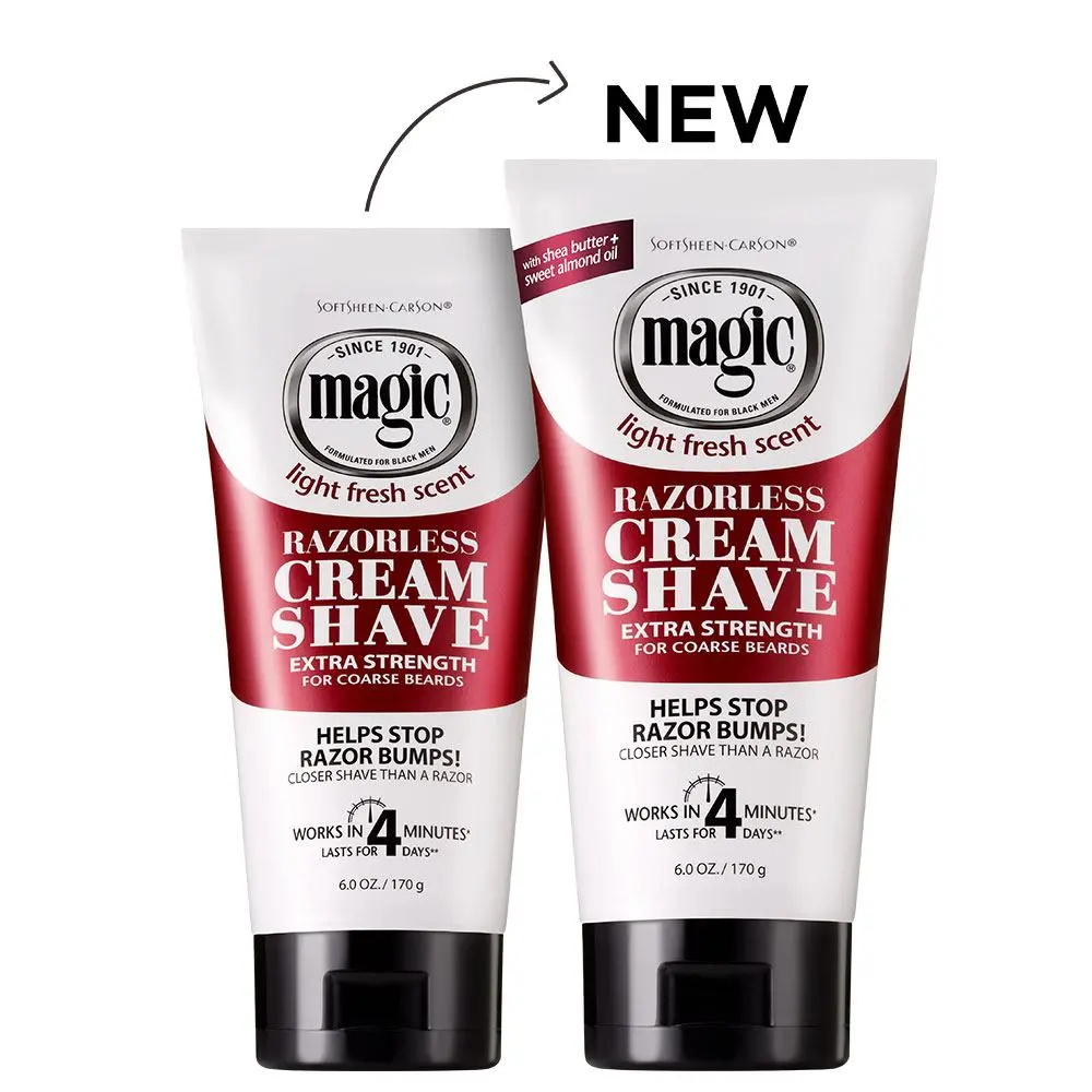 Magic Razorless Cream Shave 6oz