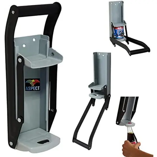 Aspect  Heavy duty Can Crusher, Recycling Wall Mounted Tool for Restaurant & Home