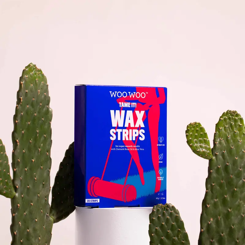 WooWoo Tame It! Bikini Wax Strips (20 Strips) 2