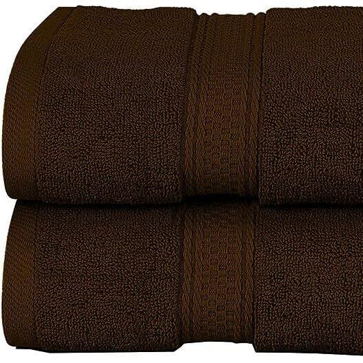 2 Pack Hand Towels 100% Cotton Quick Hand Dry Towels Soft Absorbent Quick Dry Reusable Quest Towels Size 50 x 80 cm Unisex  bathtowel quick-dry plain 2