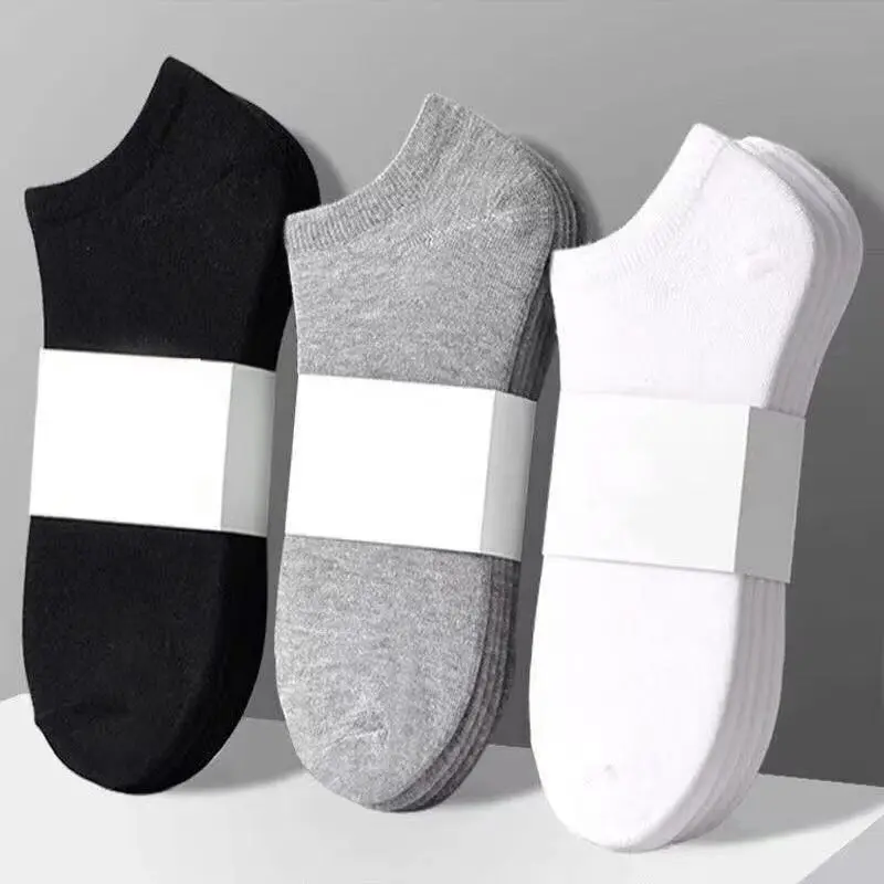 Unisex Solid Ankle Socks, low cut comfy breathable socks for women, summer outfits 2024, comfort multipack simple socks for daily wear, basic minimalist summers socks for lady, women's socks & hosiery Comfortable Womenswear Underwear Comic Bridal