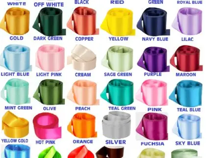 38mm Premium Organza Ribbon Roll – 45 Meters | Multiple Colors for Gift Wrapping, Crafts, Decorations & More 2