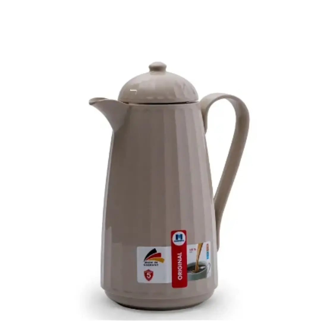 Markutec Thermos Brown 1000ml Large Capacity Vacuum Flask with Lid  Water Bottles Drinkware